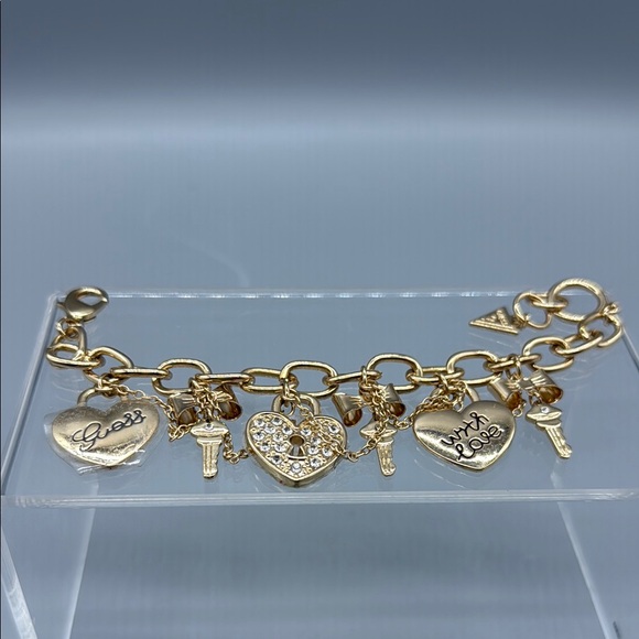 Guess Jewelry - Guess Gold Charm Bracelet